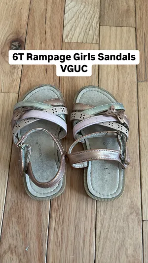 6T Sandals, Shoes 6.5 (Walkers:12-24 mth)