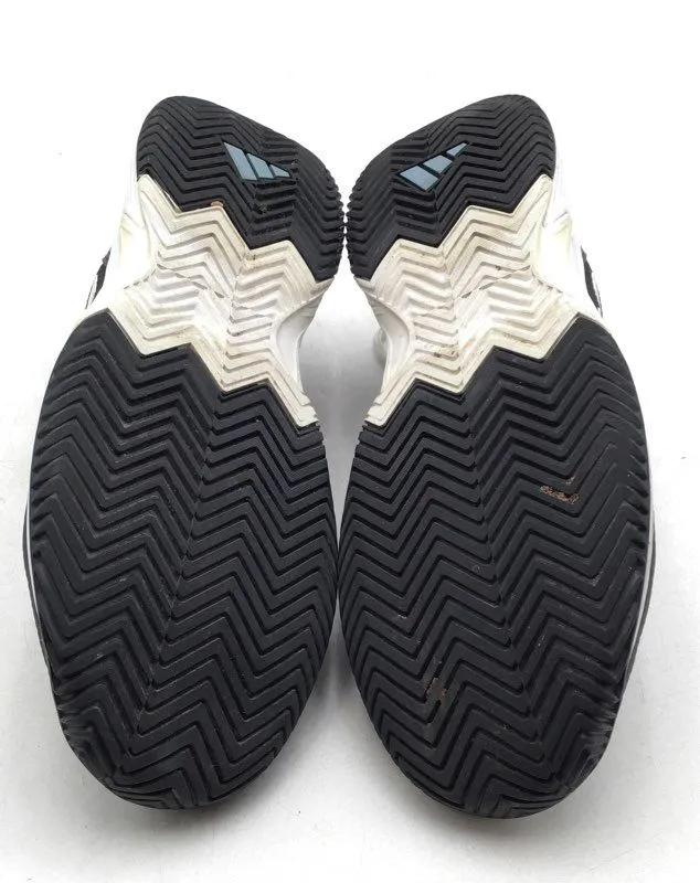 Adidas Men's Gamecourt 2.0 HQ8478 Black Athletic Shoes - Size 9.5