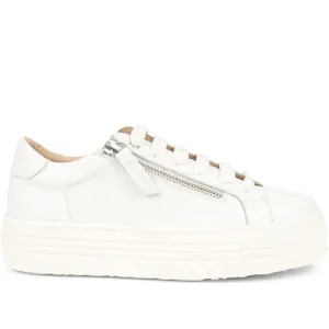 Amaliada Leather Platform Trainers - AMALIADA / 325 316