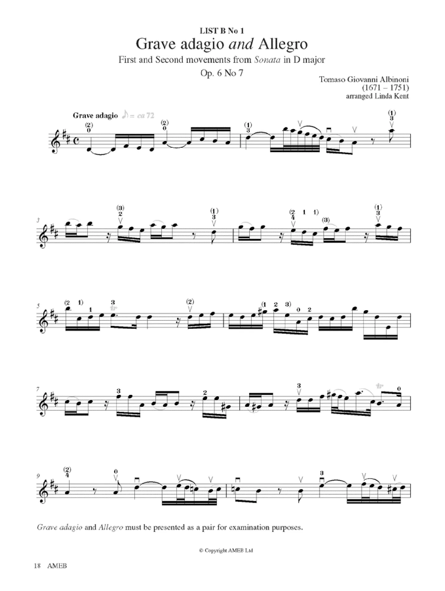 AMEB Violin Series 8 Grade 5