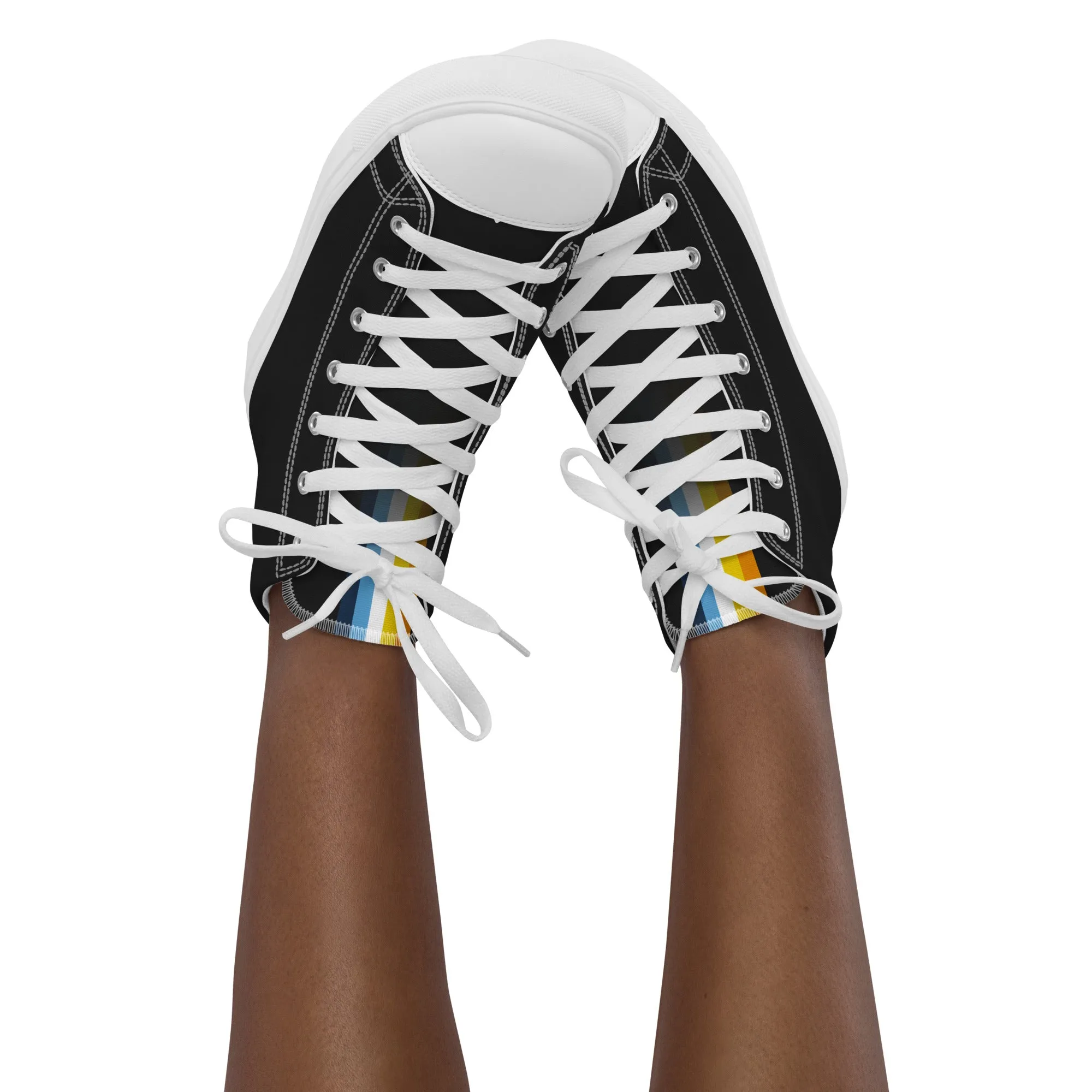 AroAce Pride High Top Trainers (female sizes)