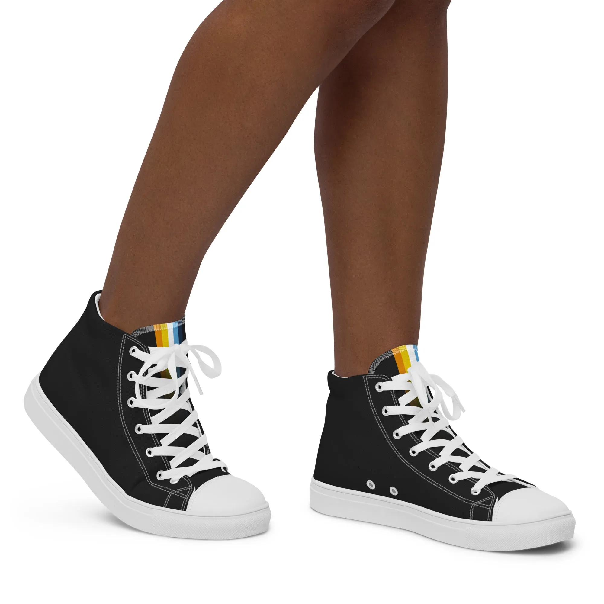 AroAce Pride High Top Trainers (female sizes)