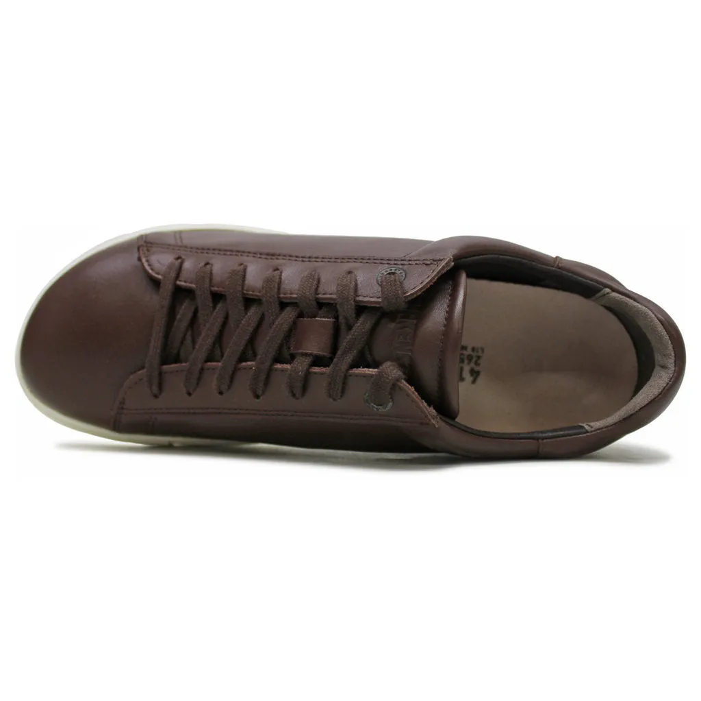 Bend Low Natural Leather Unisex Trainers