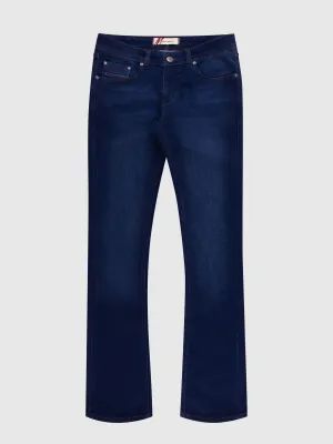 Bootcut (Flare) Fit Mid Stretch Rambler Dark Jeans