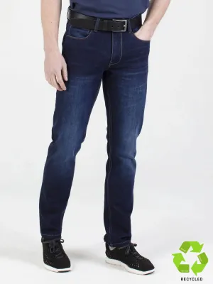 Bootcut (Flare) Fit Mid Stretch Recycled Denim Camaro Dark Jeans