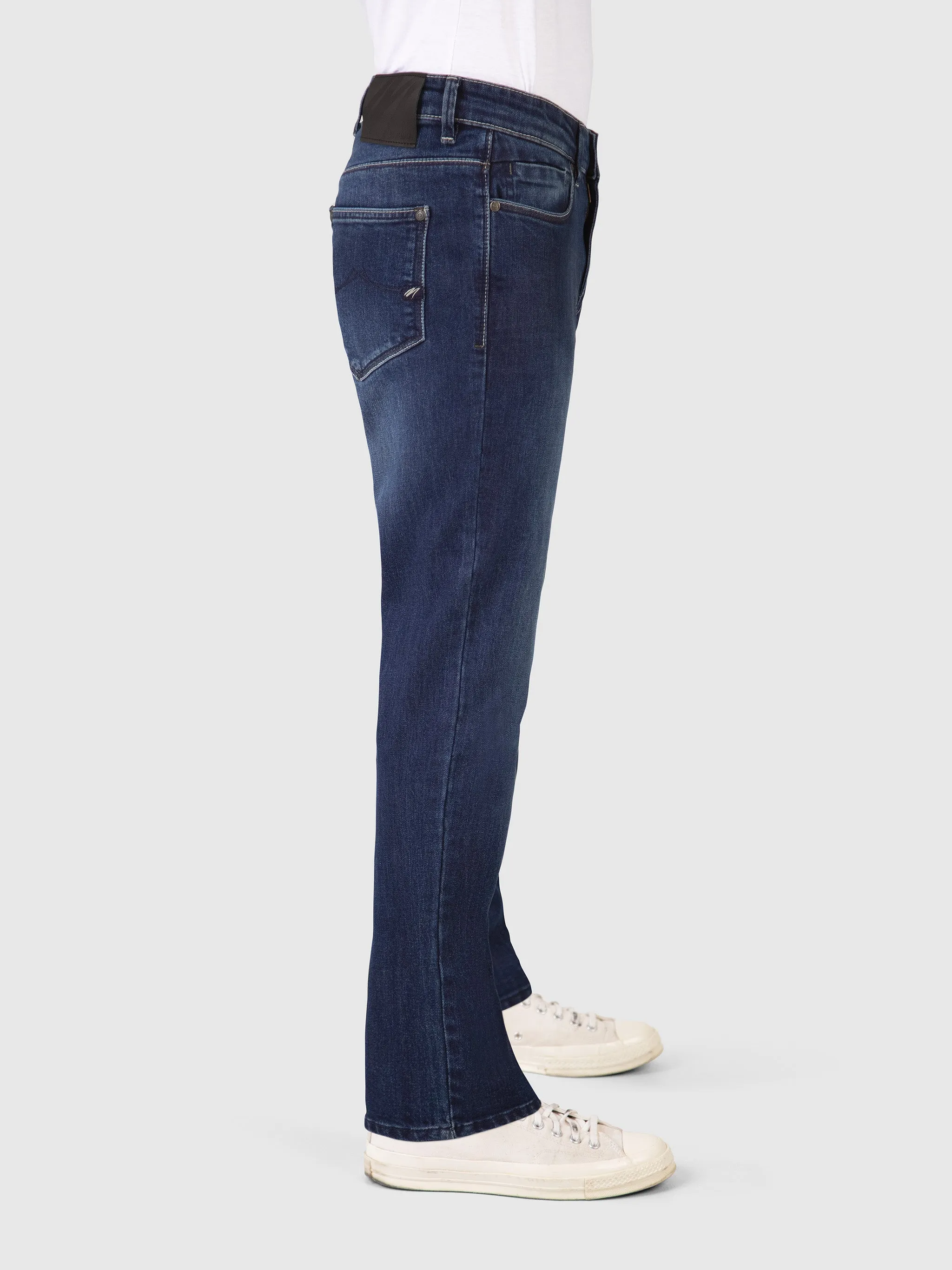 Bootcut (Flare) Fit Mid Stretch Vitara Mid Denim Jeans