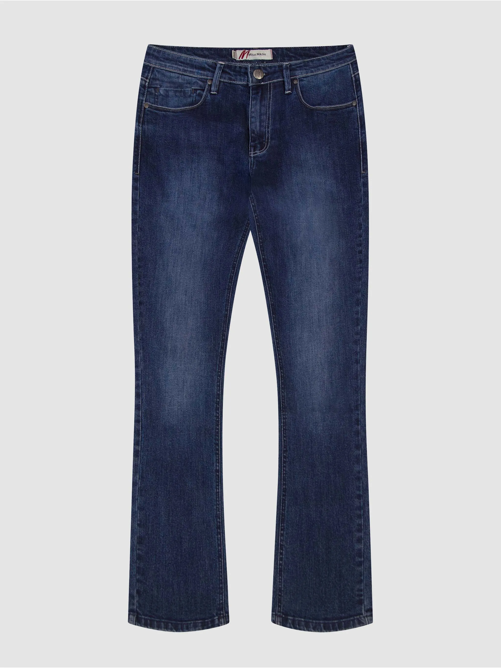 Bootcut (Flare) Fit Mid Stretch Vitara Mid Denim Jeans