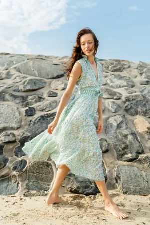 BOTANICAL - PATTE - Sea Foam Maxi