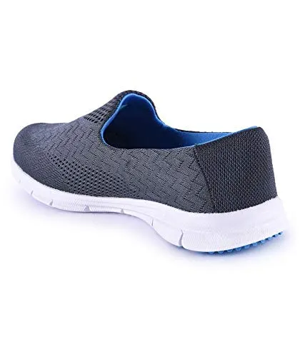 Campus Crown-2 LGRY/Sky Running Shoes for Women -7 UK/India