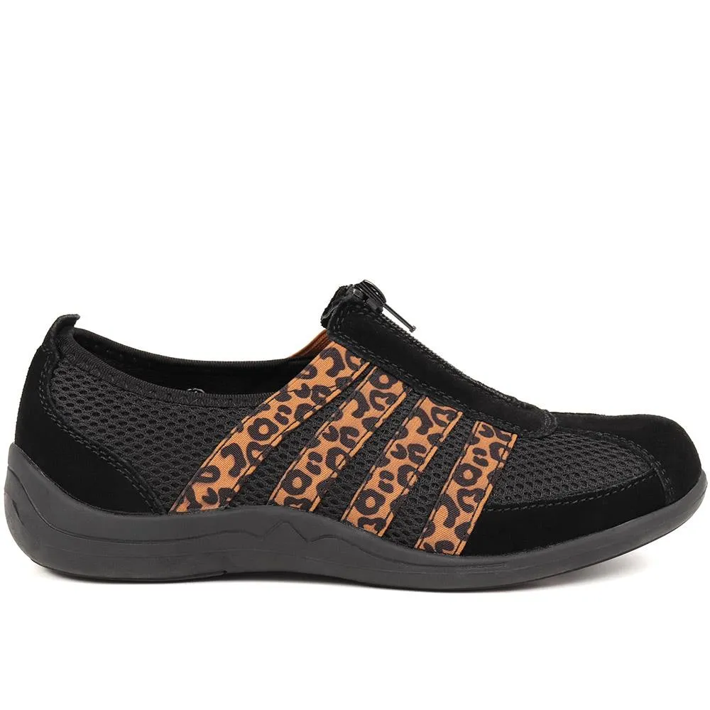 Casual Zip Up Trainers - BRK26003 / 310 512
