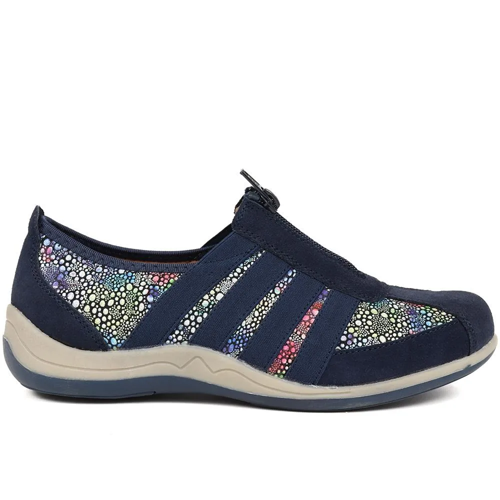 Casual Zip Up Trainers - BRK26003 / 310 512