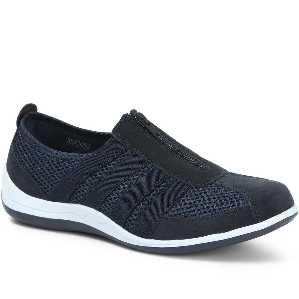 Casual Zip Up Trainers - BRK26003 / 310 512