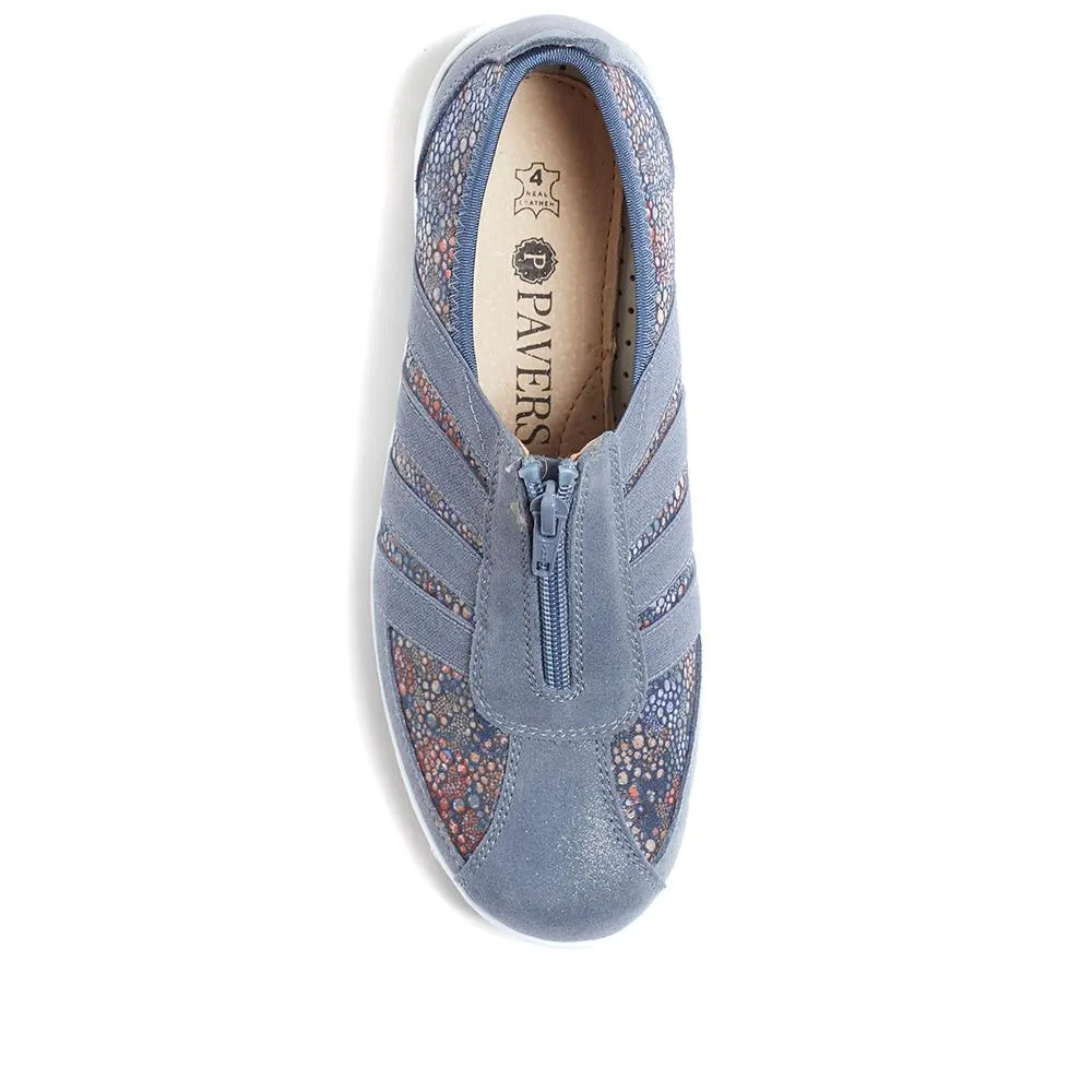 Casual Zip Up Trainers - BRK26003 / 310 512