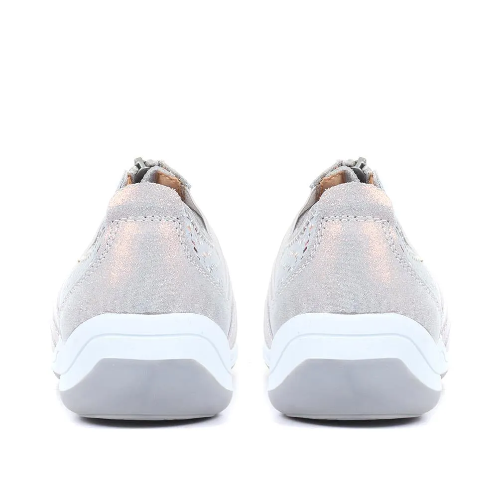 Casual Zip Up Trainers - BRK26003 / 310 512