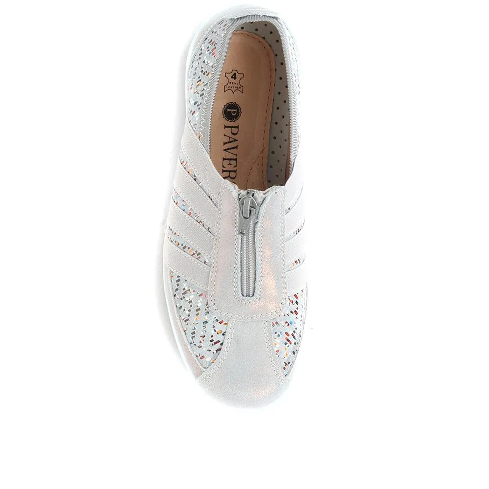 Casual Zip Up Trainers - BRK26003 / 310 512