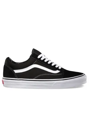 (D3Hy28) Old Skool Shoe   Black/White
