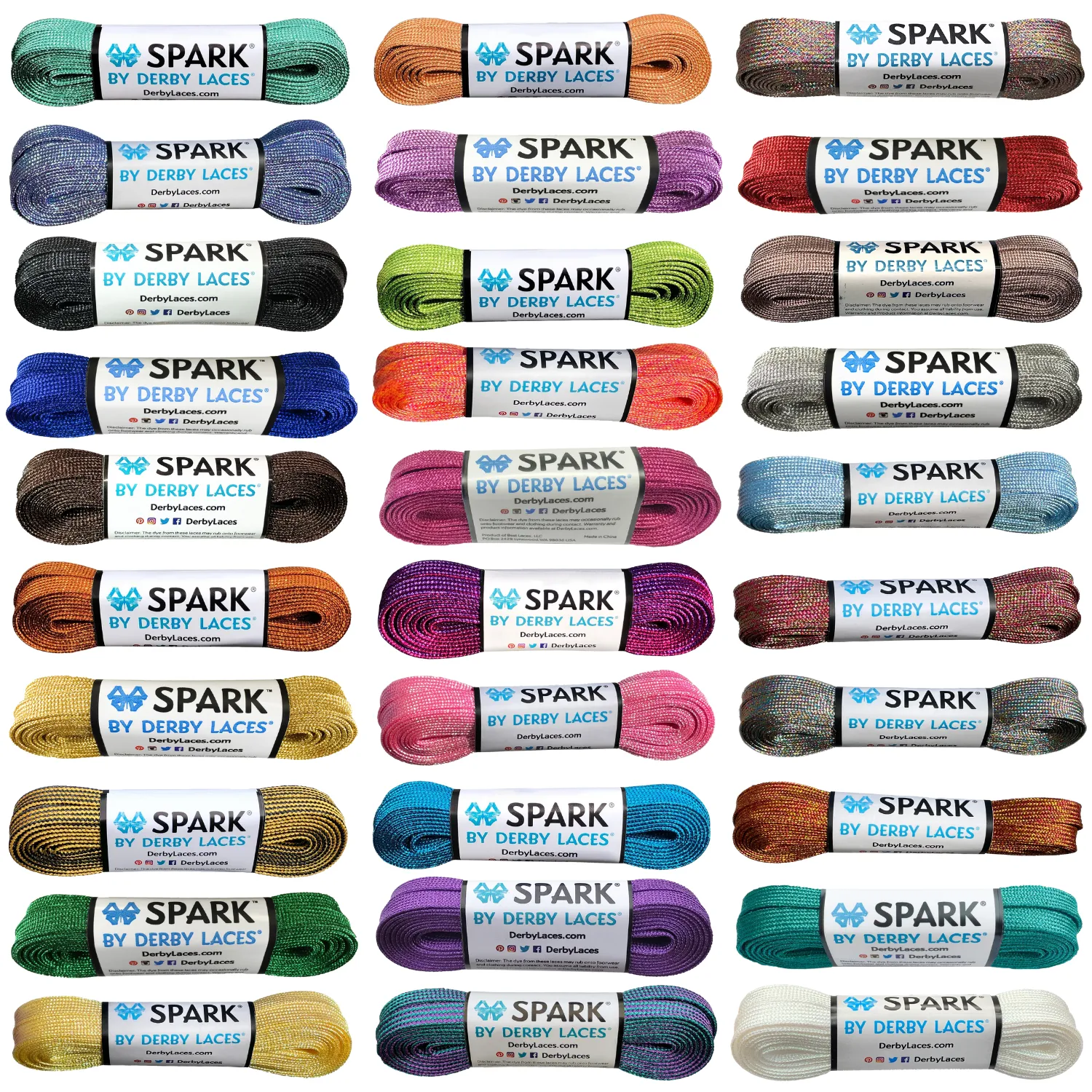 Derby Laces Spark 120in Pair