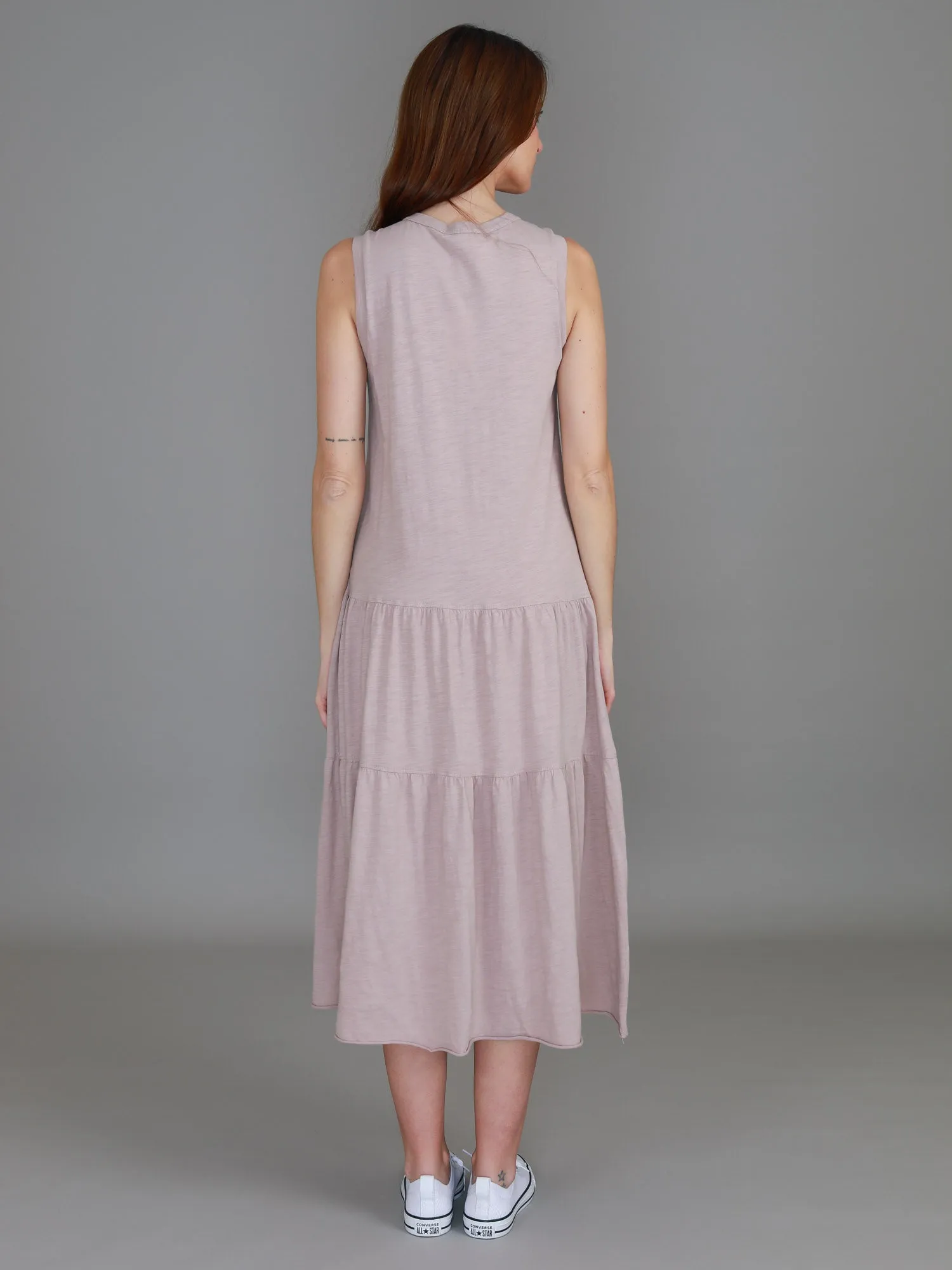 Ella Tiered Midi Dress