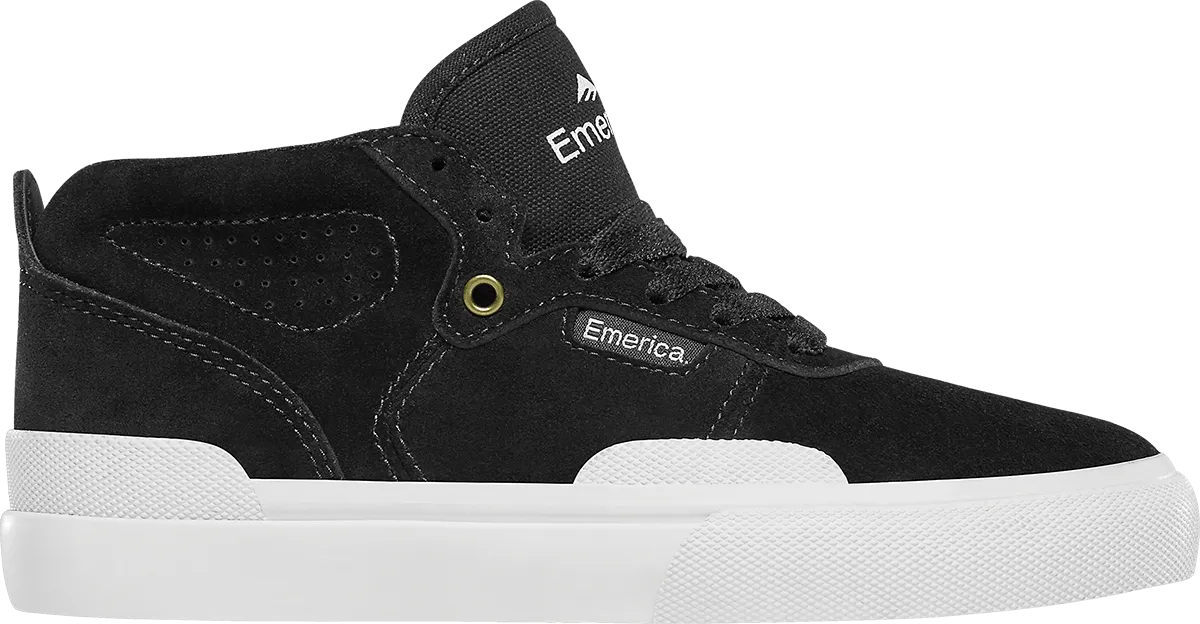 EMERICA Pillar Shoes Youth Black/White/Gold
