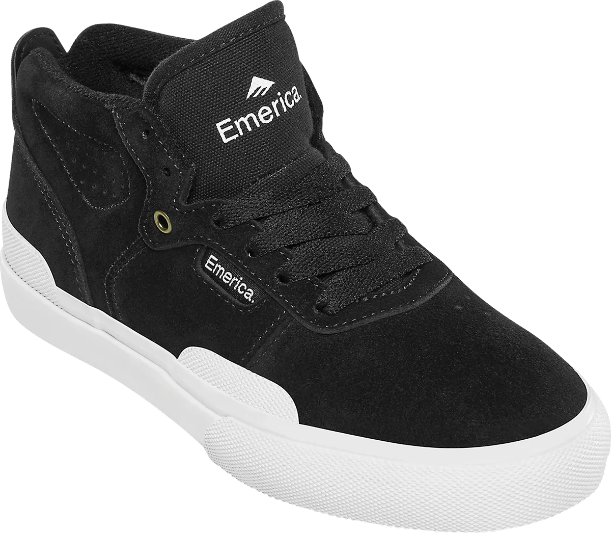 EMERICA Pillar Shoes Youth Black/White/Gold