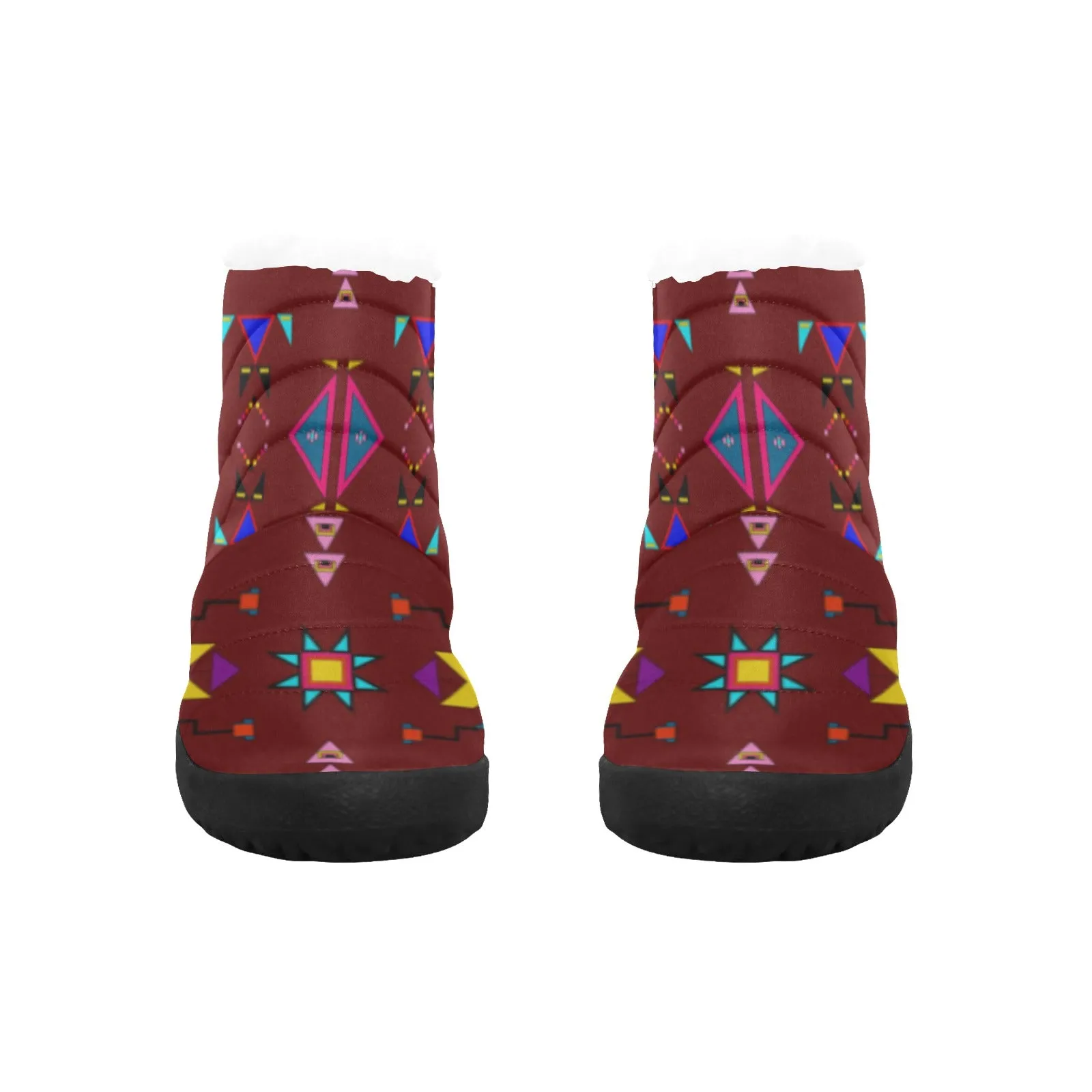 Enemy Territory Dark Maroon Men's Padded Winter Boot