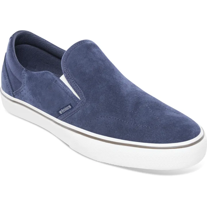 Etnies Marana Slip Skateboard Shoe - Navy/White