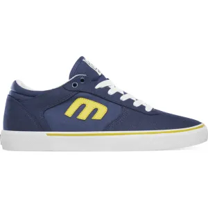Etnies Windrow Vulc x Sheep Skateboard Shoe - Navy/Yellow/White