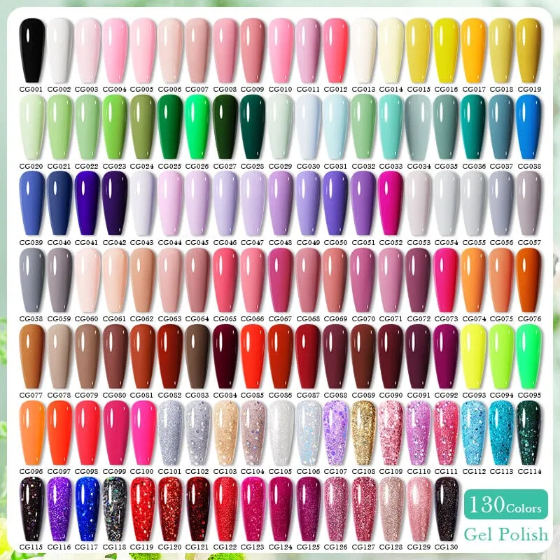 Glitter Gel Polish Colours Born Pretty