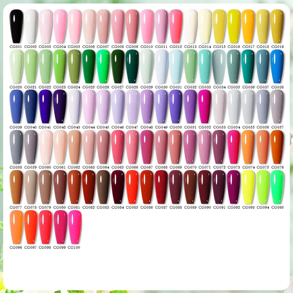 Glitter Gel Polish Colours Born Pretty