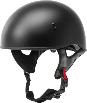 GMax 72-5443 HH-65 Naked Half Helmet Matte Black