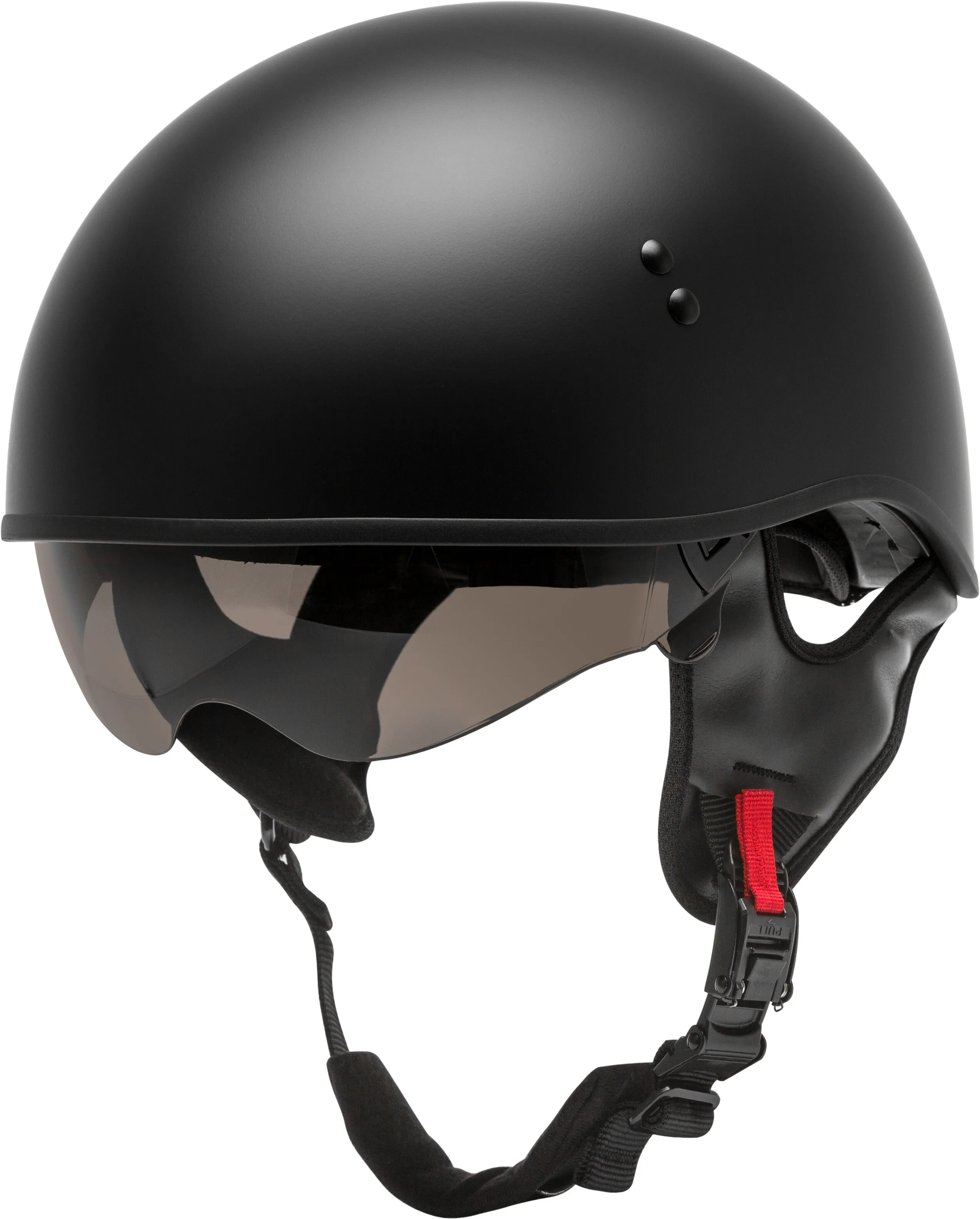 GMax 72-5443 HH-65 Naked Half Helmet Matte Black