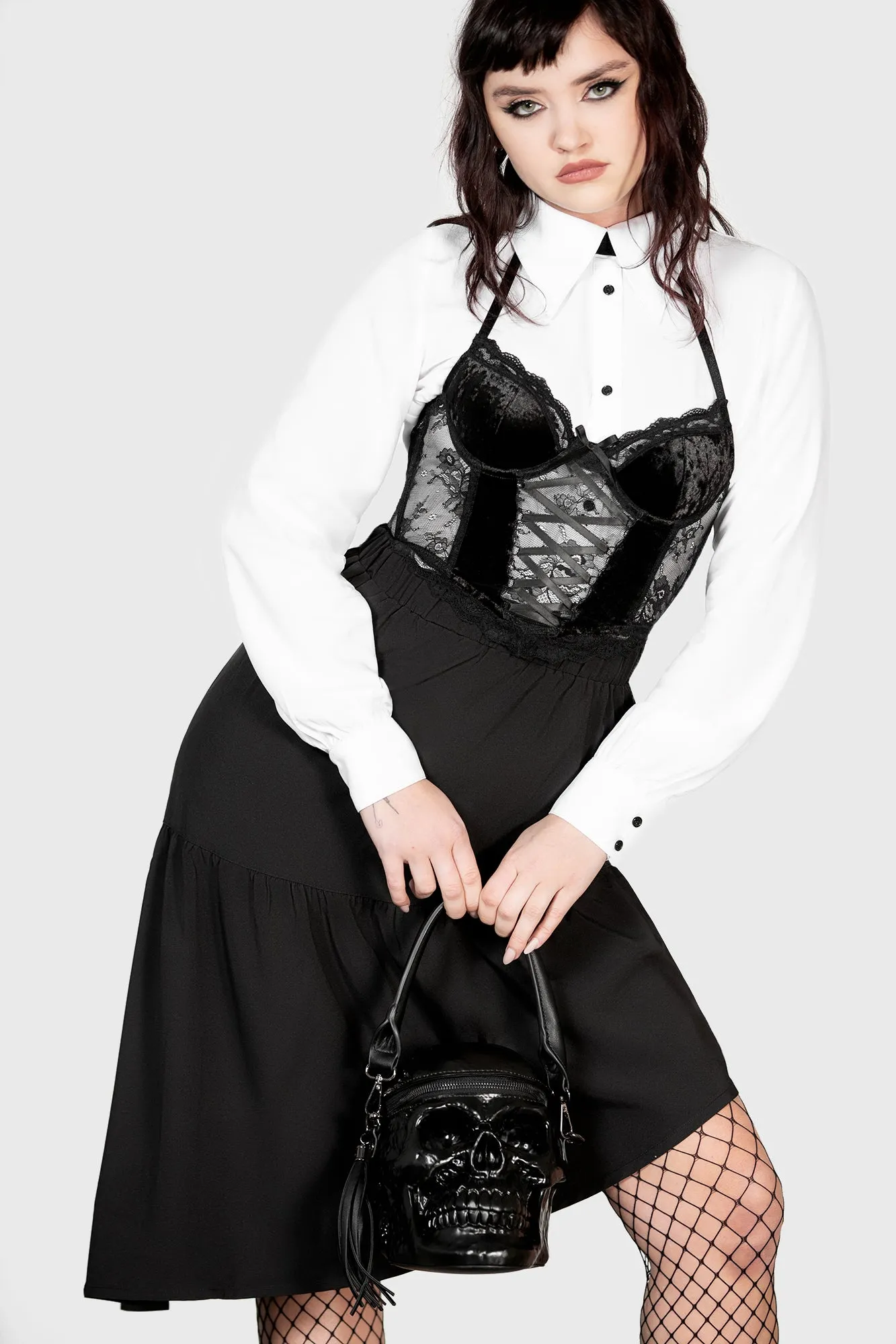 Grave Digger Skull Handbag [B]