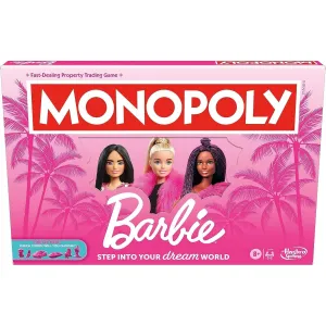 Hasbro Monopoly Barbie Board Game Age- 8 Years & Above