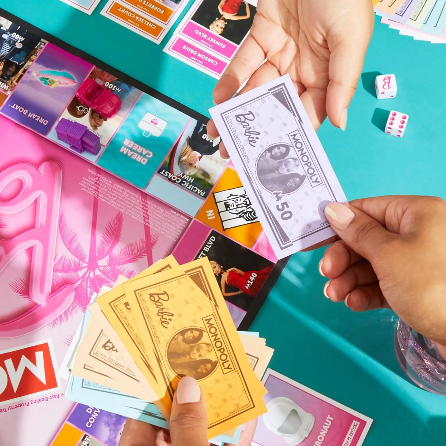 Hasbro Monopoly Barbie Board Game Age- 8 Years & Above