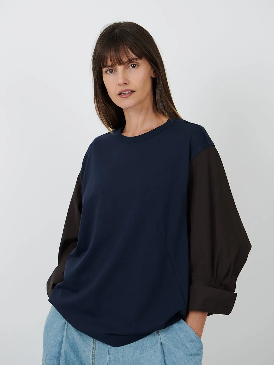Heris T-Shirt in Navy