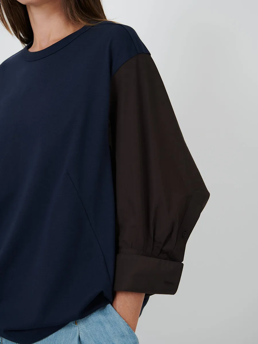Heris T-Shirt in Navy