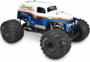 JConcepts 1951 Ford Panel Truck Clear Body w/Grille