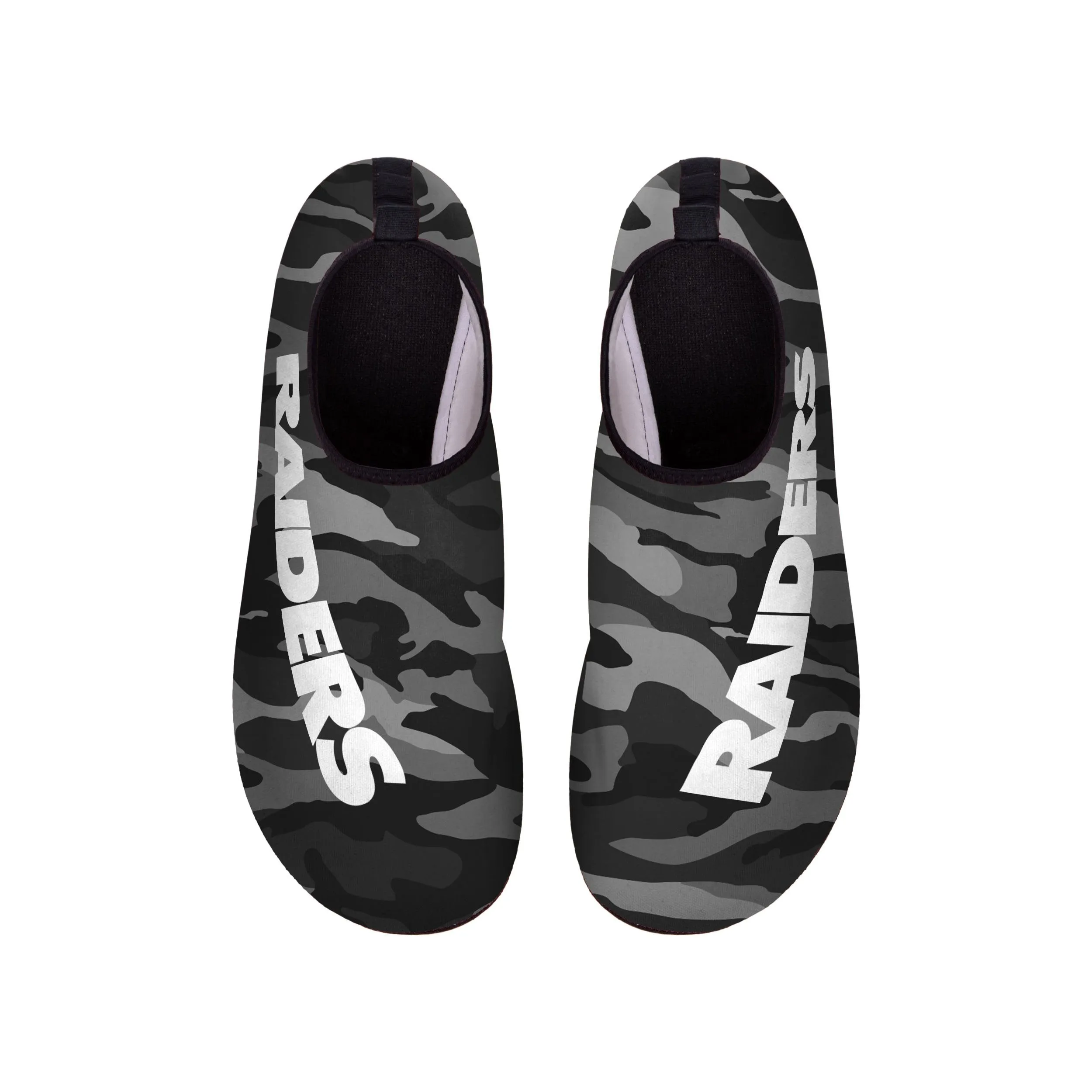Las Vegas Raiders NFL Mens Camo Water Shoe