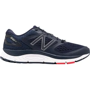 Men's New Balance M840BP4 Running Shoes Pigment/White/Team Red Synthetic Mesh