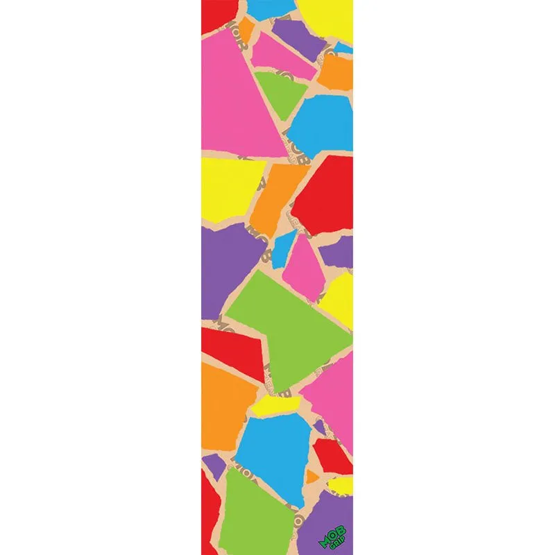 Mob Grip Color Tears Multi-Color Clear Skateboard Grip Tape
