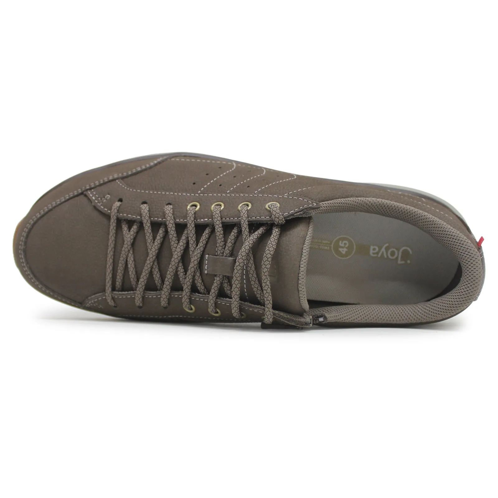 Moscow Zip Leather Men's Low Top Trainers