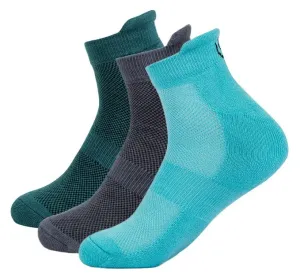 Mush Bamboo Fibre Ultra Soft, Anti Odor, Breathable, Anti Blister Ankle Length Socks for Men & Women for Running, Sports, Gym & Casual wear (Pack of 3) Free Size