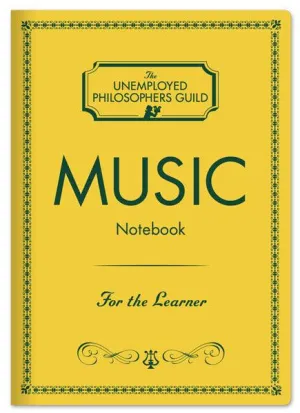 Music Staff Notebook
