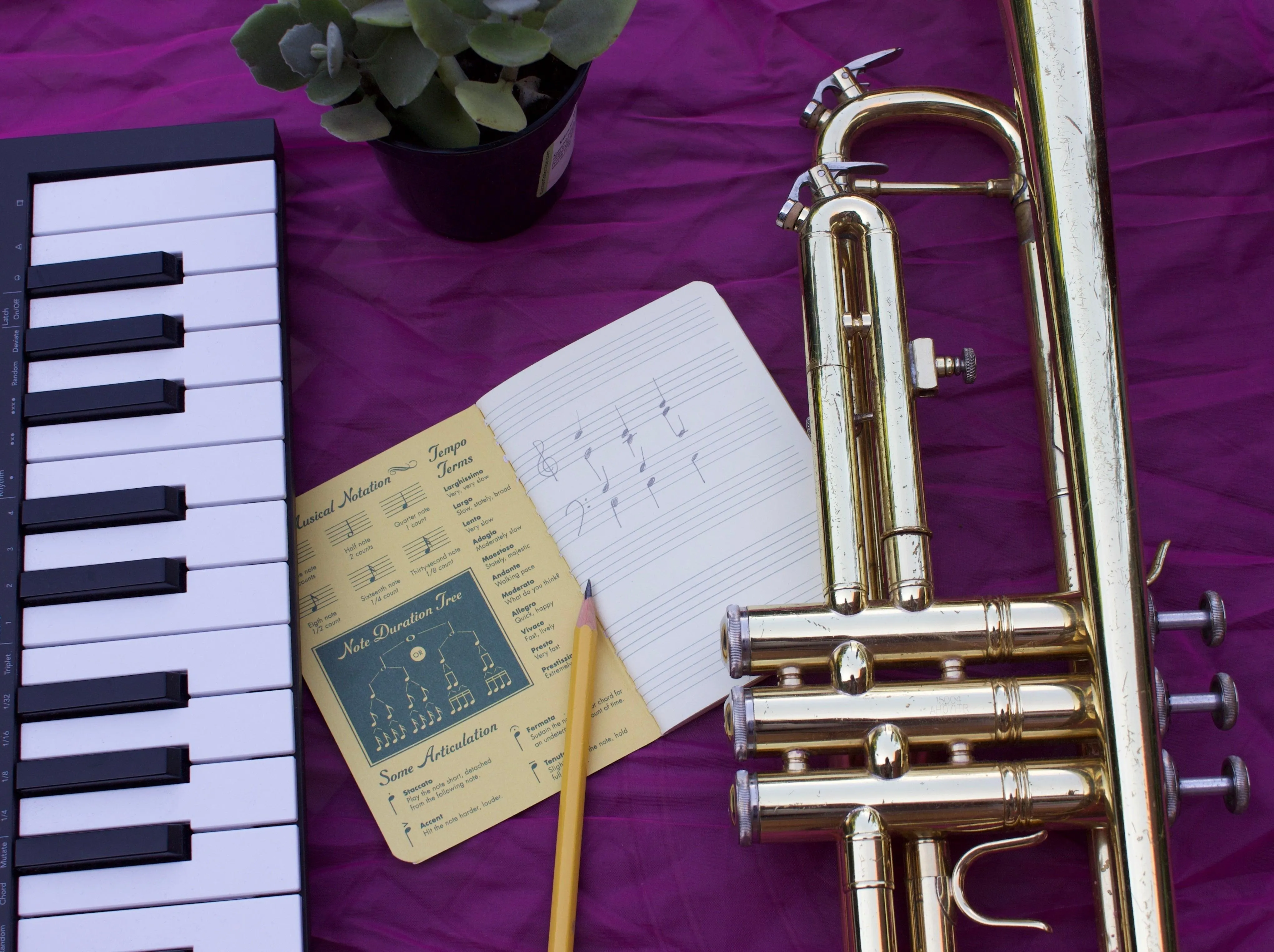 Music Staff Notebook