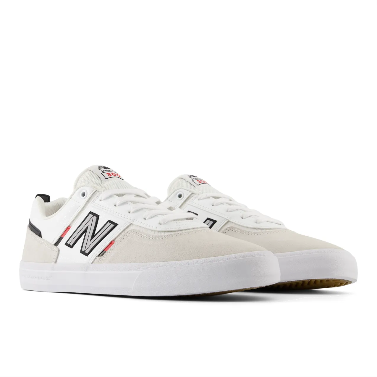 New Balance Numeric Men's Jamie Foy 306 White Red Shoes