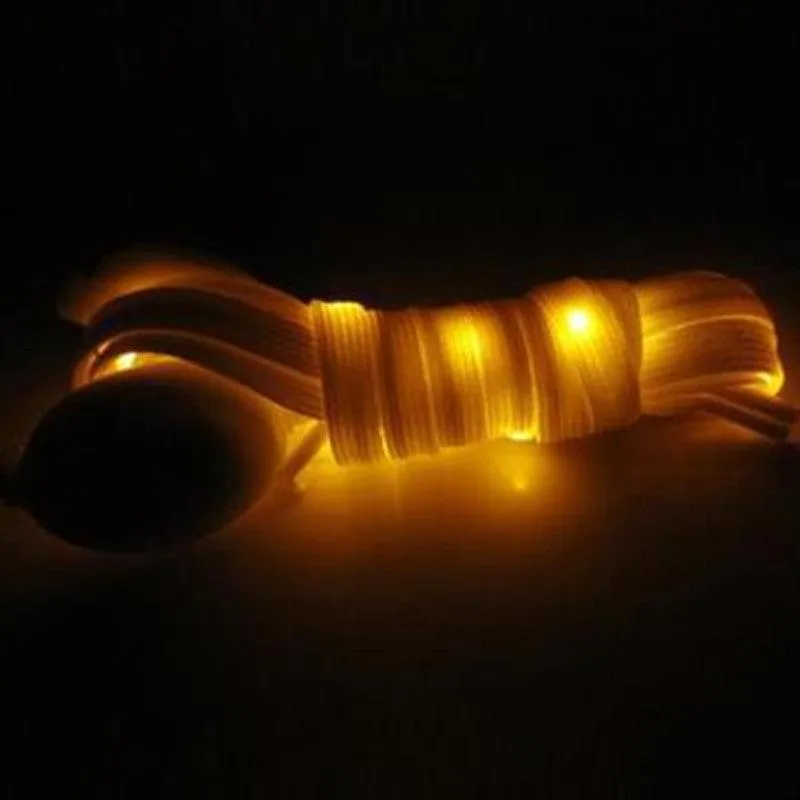 Night Running LED Luminous Flat Shoelaces