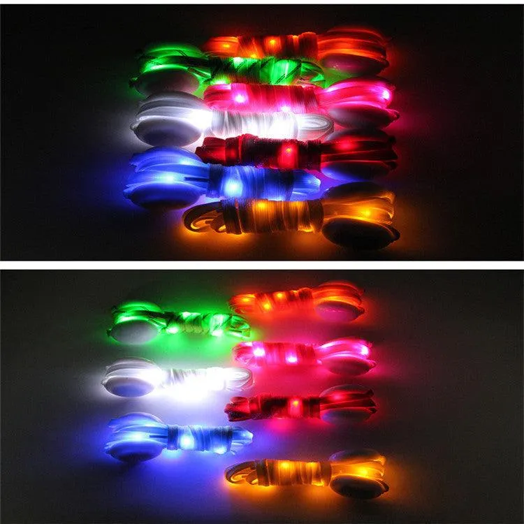Night Running LED Luminous Flat Shoelaces