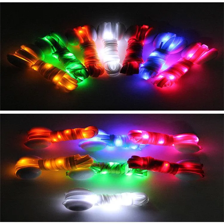 Night Running LED Luminous Flat Shoelaces