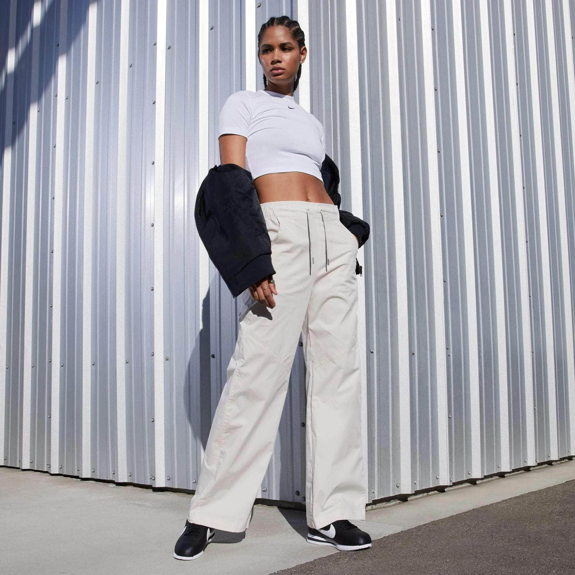 Nike Cortez "Black White" - Women's