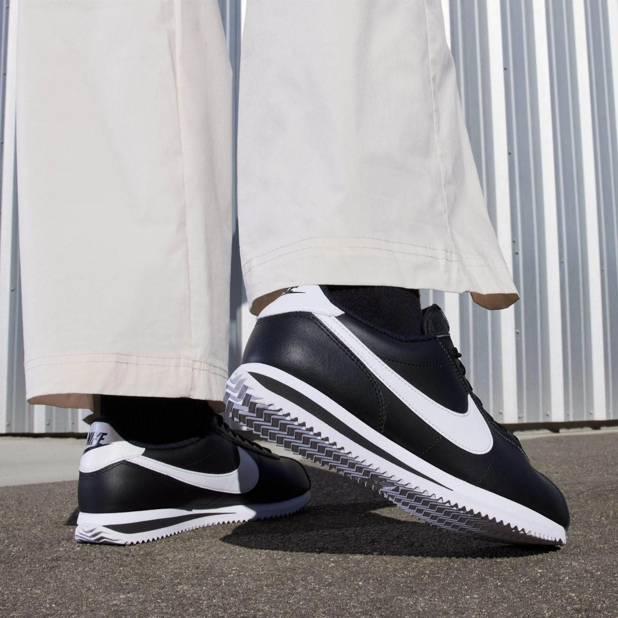 Nike Cortez "Black White" - Women's